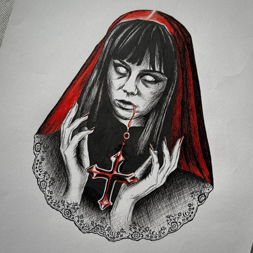 Naomi Garcia Tattoo - Sacred b1tch / PAF3882