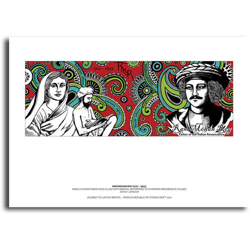 Ram Mohan Roy A3 Print