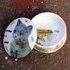 Everything is bullsh*t - Lidded Trinket Box