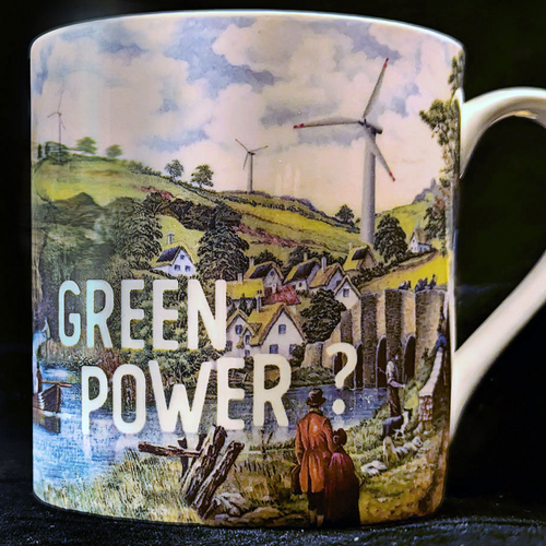 Green Power? Big Fan Mug