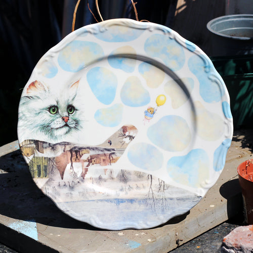 Cat & Mouse Fancy Plate