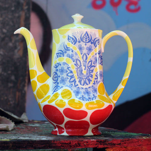 Colourful Coffee Pot