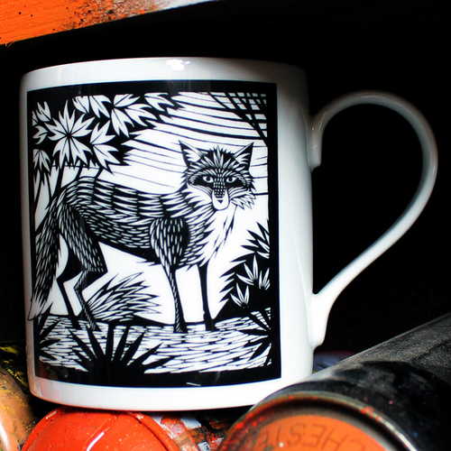 Nick Hayes 'Book of Trespass' Fox Mug