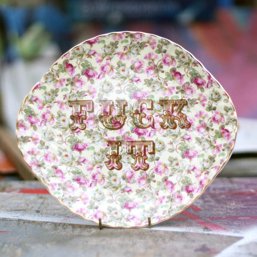 Vintage Bad Language Plates