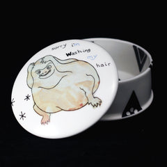 "Sorry, I'm washing my hair" Trinket Box