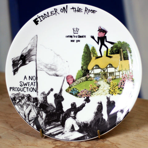 Bunny Cow Vintage Dinner Plate