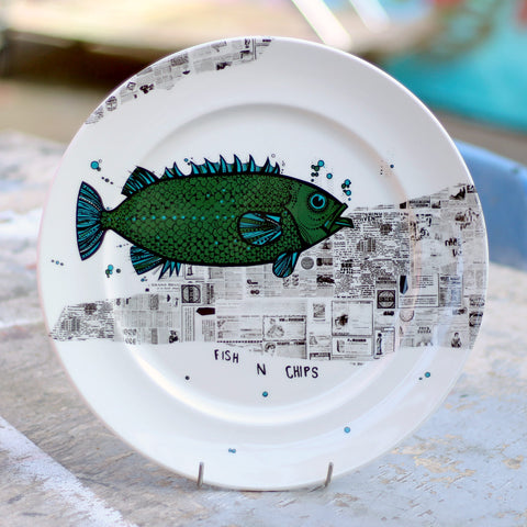 Memento Mori Dinner Plate