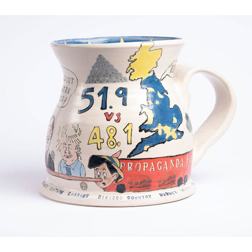 Laura Grainger Ceramics - Politeacal Mug 2 / PAF2628