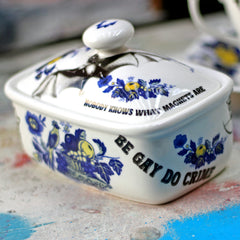Crude Blue Bird Collection