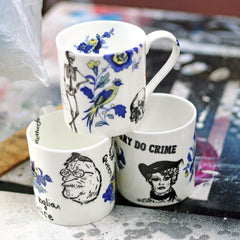 Crude Blue Bird Collection