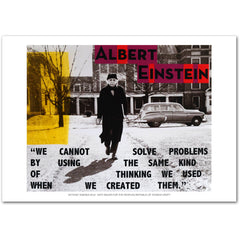 Einstein A3 Print