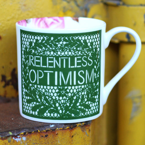 Relentless Optimism Mug