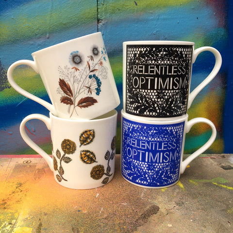 Relentless Optimism Colour Mug