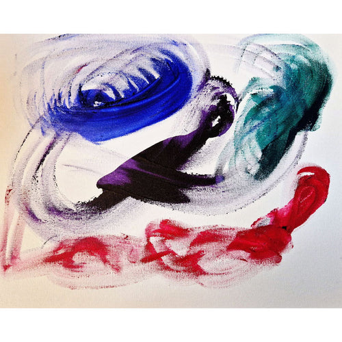 Valerie Russell Emmott - Running with the elements / PAF3627
