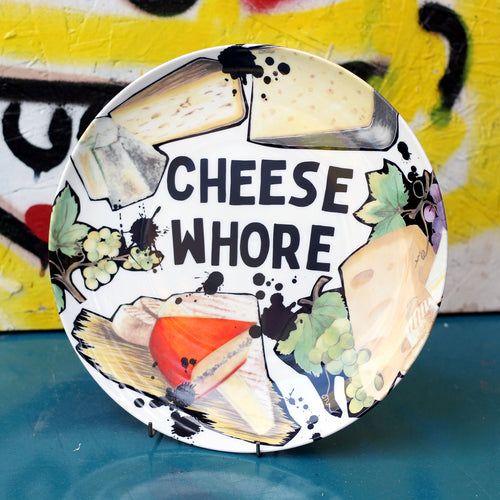 Cheese Wh*re Large Plate