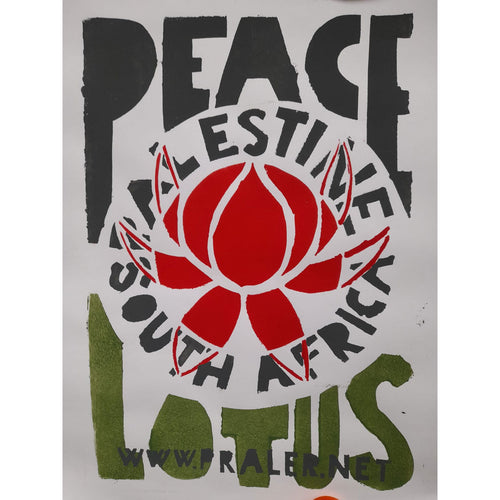 Nils Agger - Peace Lotus Poster 2 / PAF2697