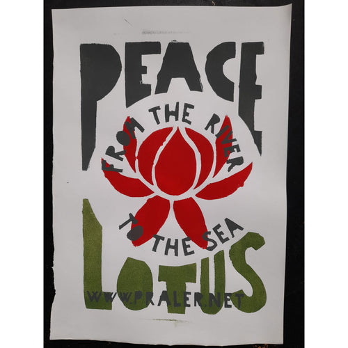 Nils Agger - Peace Lotus Poster 3 / PAF2698