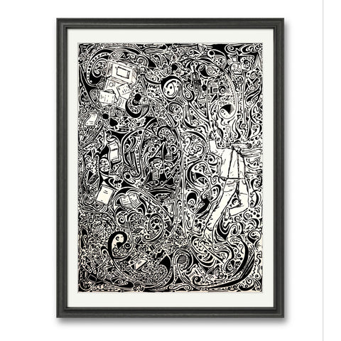 Theo Rodway Art - Taylor Hawkins / LOOV-108