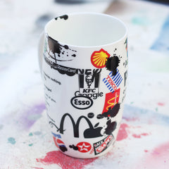 Advertising is a Pox on the Planet Big Mug