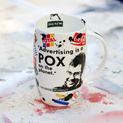 Advertising is a Pox on the Planet Big Mug