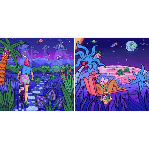 Zubieta - Alien Holidays Diptych / PAF3638