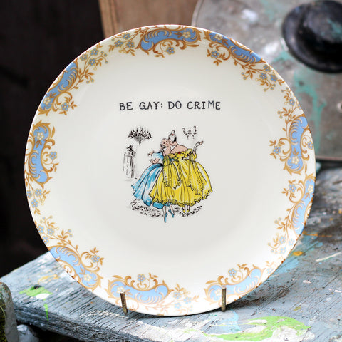 Don't Fall In Love With Me Dinner Plate