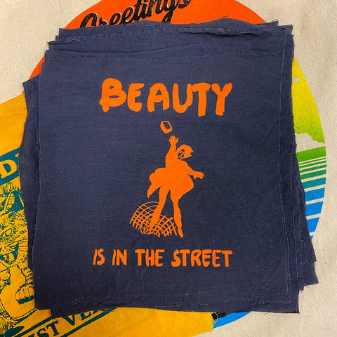 Beauty is in the Street A5 Greeting Card