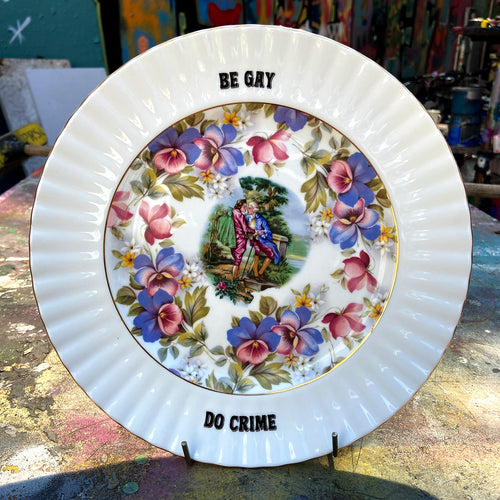 Be Gay Do Crime Plates