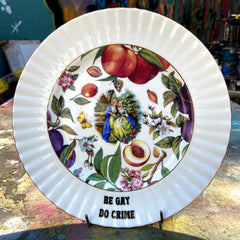 Be Gay Do Crime Plates