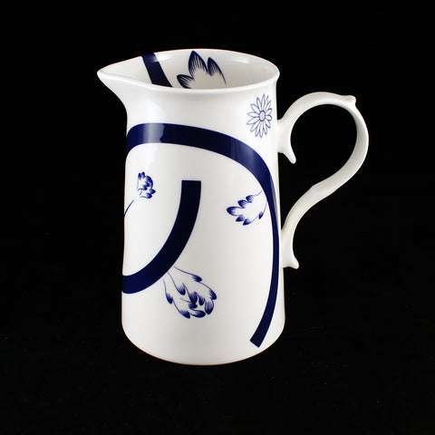 Deconstructed Willow Pattern Large Jug