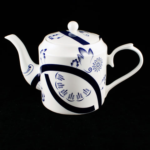 Deconstructed Willow Pattern Teapot