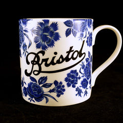 Bristol Blue Rose Mug