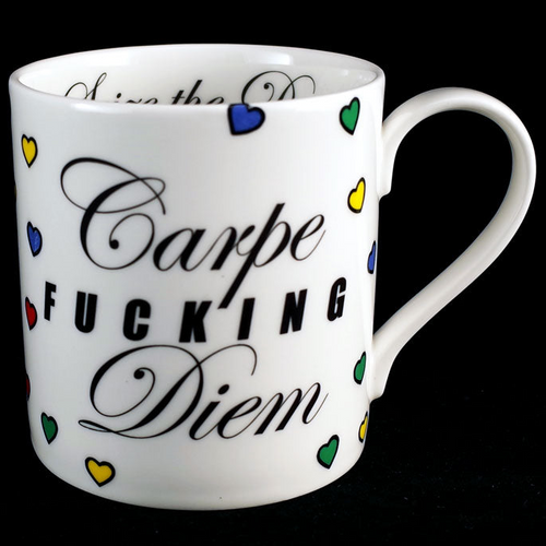"Carpe Fucking Diem" Mug