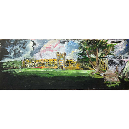 The Art of Chris Shopland - Gothic Skies Over Ashton Court Mansion / PAF3937