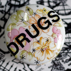 Drugs - Lidded Trinket Box