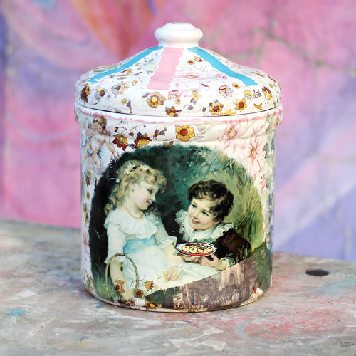 Enjoy a Treat - Large Lidded Jar