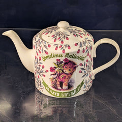 Sometimes Antisocial, Always Anti-Fascist Teapot