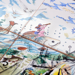 The Waves of Change - Six Tile Splashback/Frieze