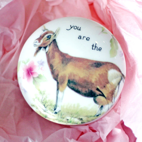 G.O.A.T - Lidded Trinket Box