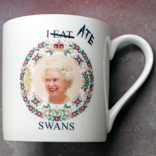 I Ate Swans Mug