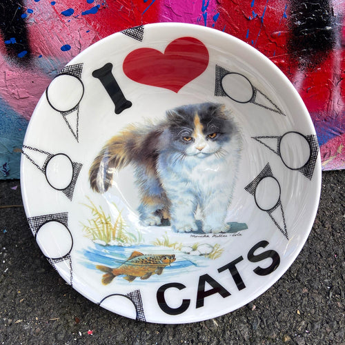 I Love Cats Big Bowl