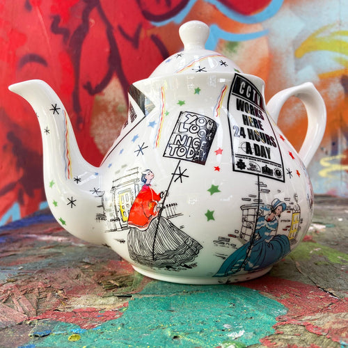 Lady Protest Teapot