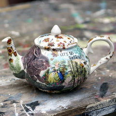 Let's Go Outside Large Teapot