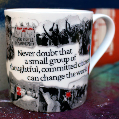 Never doubt that a small group of thoughtful, committed citizens can change the world... Margaret Mead Mug