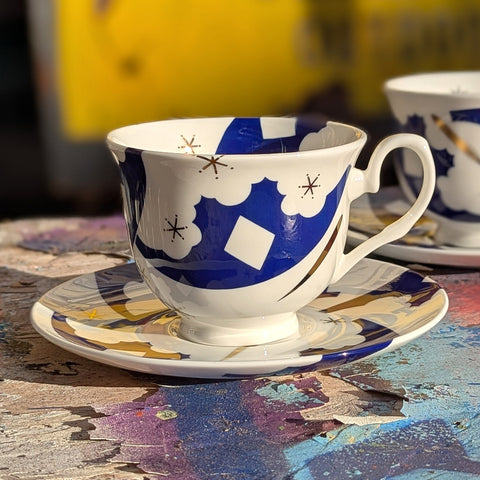 Deconstructed Willow Pattern Plates