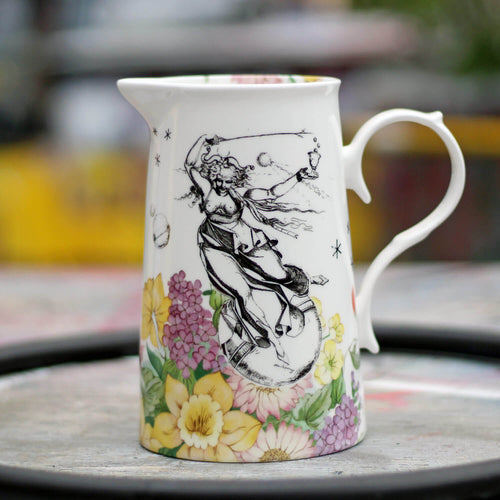 The Mighty Mother Sails Through the Flowers Jug