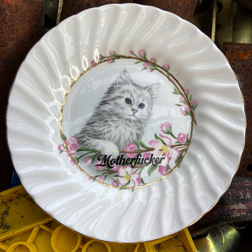 Motherfucker Large Vintage Trinket Dish