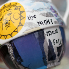 'Every Day the Night Must Fall' Teapot and Teacup for One