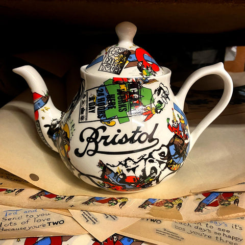 Relentless Optimism Teapot