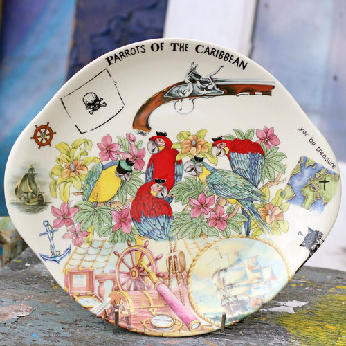 Parrots of the Caribbean Platter